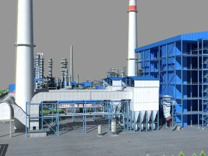 refinery 3D Model