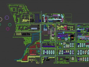 refinery Modello 3D