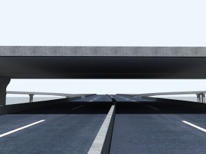 highway viaduct 3D Модель