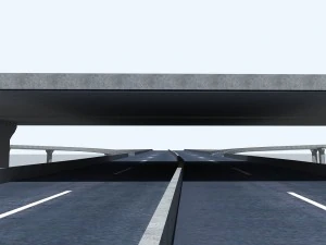 highway viaduct 3D Model