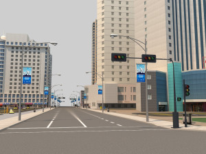 city block 3Dモデル