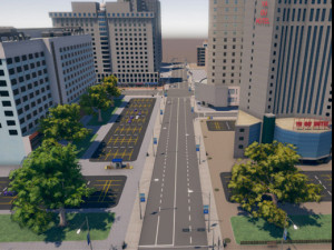 city block 3Dモデル