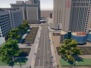 city block 3Dモデル