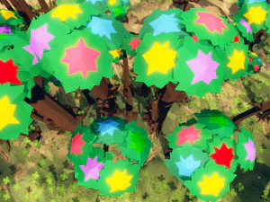 fantasy phoenix forest 3D Model