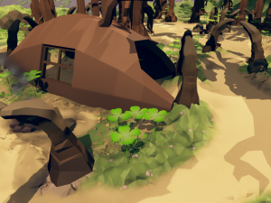 fantasy phoenix forest 3Dモデル