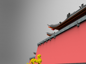 ancient chinese palace 3D Model