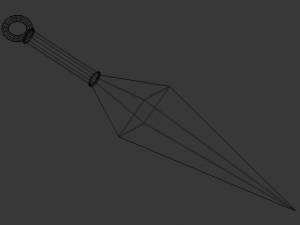 kunai 3D Model