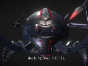 mech-spider-ninjia 3D Model