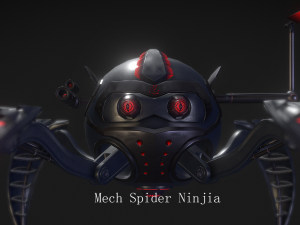 mech-spider-ninjia 3D Model