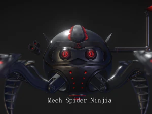 mech-spider-ninjia 3D Model