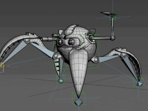 mech-spider-ninjia 3D Model