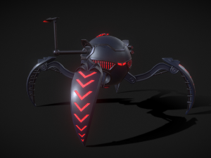 mech-spider-ninjia 3D Model