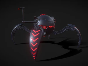 mech-spider-ninjia 3D Model