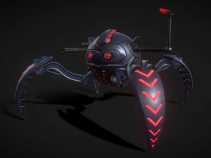 mech-spider-ninjia 3D Model