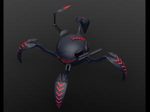 mech-spider-ninjia 3D Model