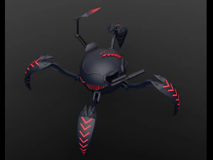 mech-spider-ninjia 3D Model