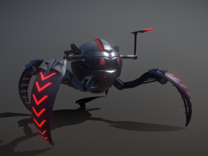 mech-spider-ninjia 3D Model