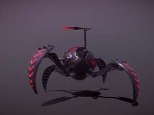 mech-spider-ninjia 3D Model