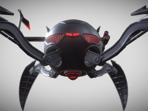 mech-spider-ninjia 3D Model