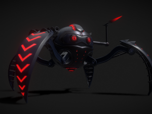 mech-spider-ninjia 3D Model