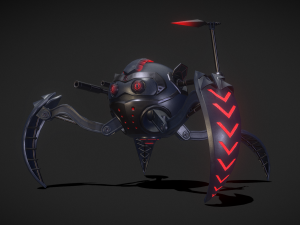 mech-spider-ninjia 3D Model