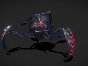mech-spider-ninjia 3D Model