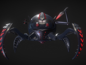 mech-spider-ninjia 3D Model
