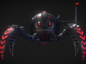 mech-spider-ninjia 3D Model