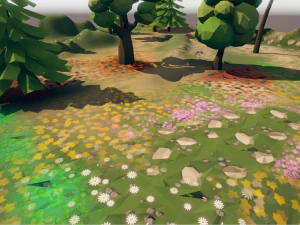 Low-Poly-Terrain-Texturpaket Pro CG Texturen