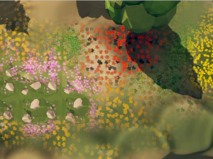 Low-Poly-Terrain-Texturpaket Pro CG Texturen