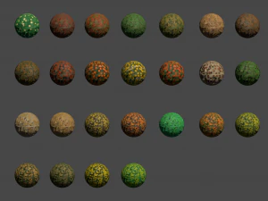 Low-Poly-Terrain-Texturpaket Pro CG Texturen