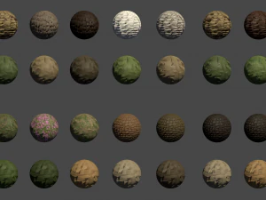 Low-Poly-Terrain-Texturpaket Pro CG Texturen