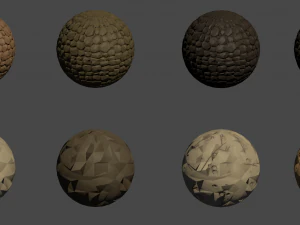 Low-Poly-Terrain-Texturpaket Pro CG Texturen