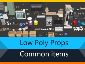 low poly pro 3D Model