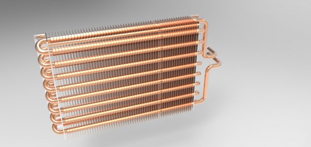 heat exchanger-radiator 3D मॉडल .c4d .max .obj .3ds .fbx .stl .blend 