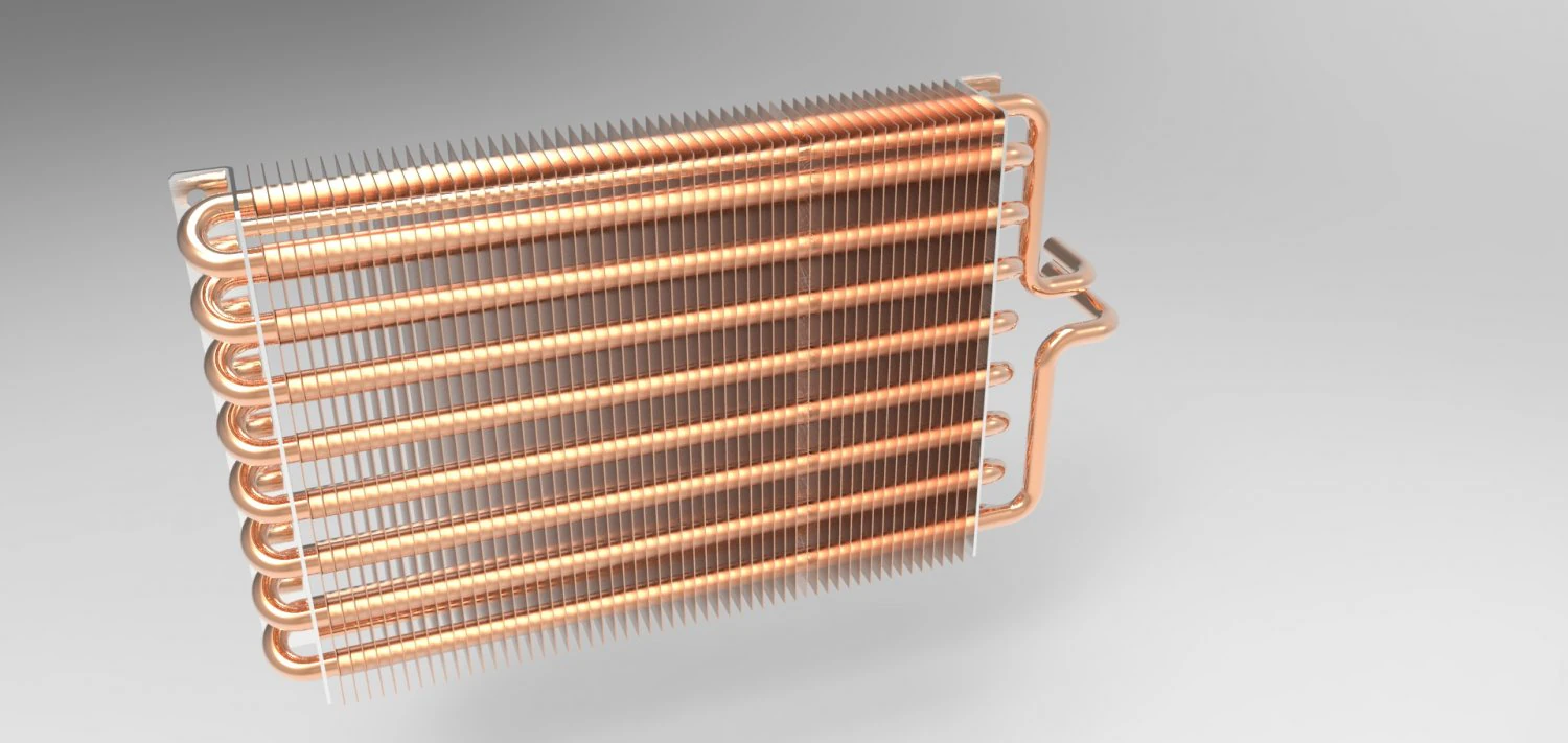 heat exchanger-radiator 3D Model .c4d .max .obj .3ds .fbx .stl .blend