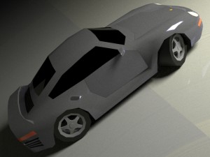 porsche 959 1986 lowpoly 3D Model