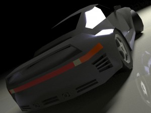 porsche 959 1986 lowpoly 3D Model