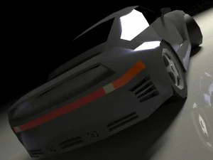 porsche 959 1986 lowpoly 3D Model