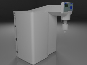 laboratory water purifier 3D 모델