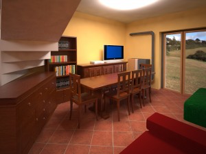 poor art furniture set Model 3D