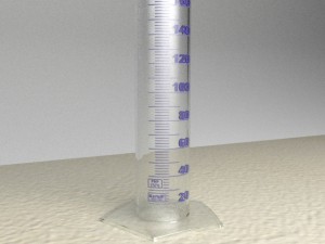 graduated cylinder 3D 모델