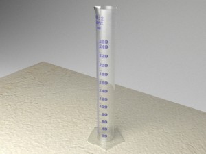 graduated cylinder 3D Модель