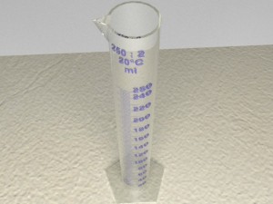 graduated cylinder 3D Модель