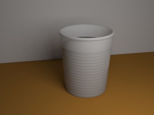 plastic cup 3D 모델