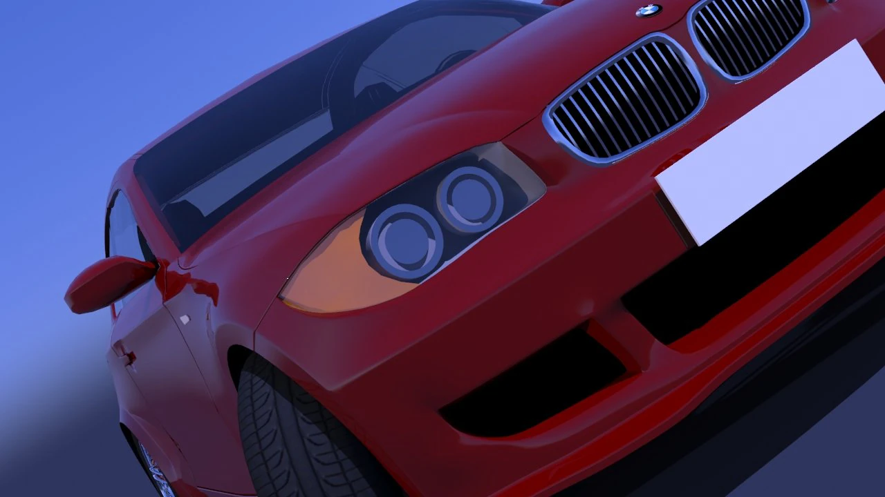 bmw serie 1 coup e82 3D Model .c4d .max .obj .3ds .fbx .stl .blend