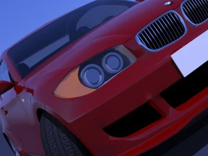 bmw serie 1 coup e82 3D Model