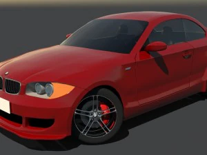 bmw serie 1 coup e82 3D Model