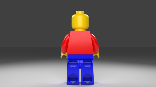 Lego outlet man 3d