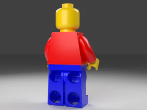 레고 맨 3D 모델